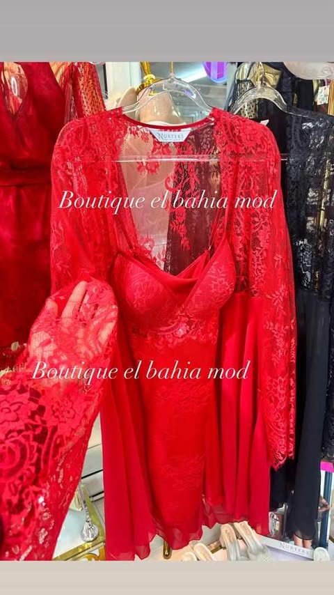 Deshabiller Rouge en dentelle Nurtex