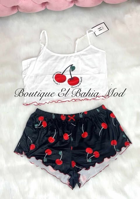 pyjama bustier short shein