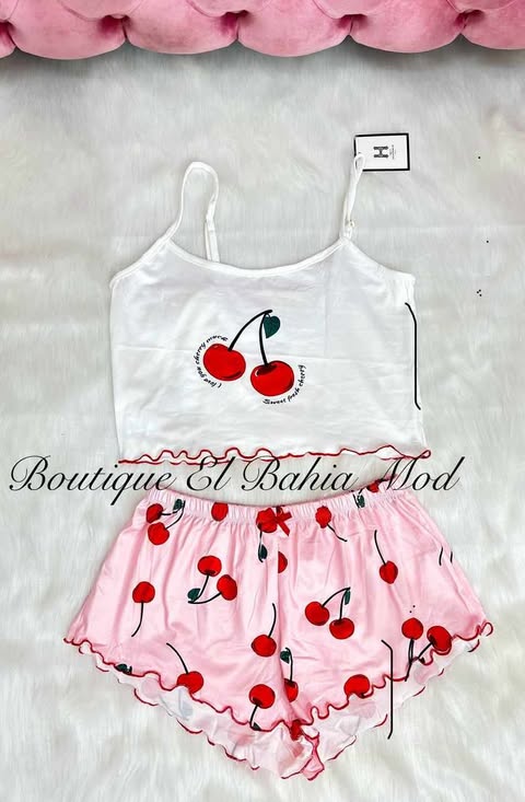 pyjama bustier short shein