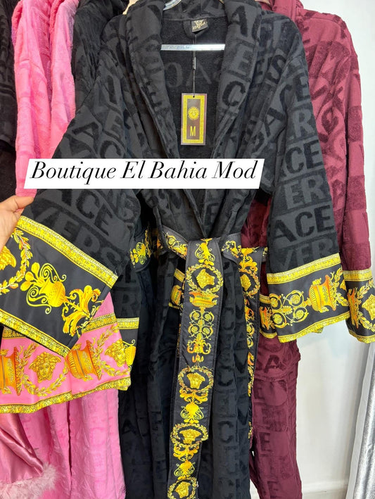 Sortie de bain noir