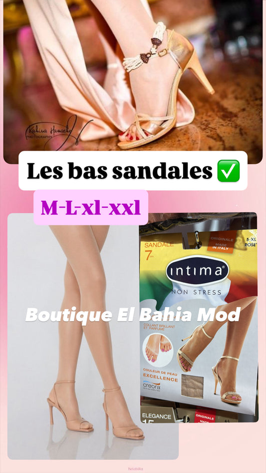 Les bas sandales
